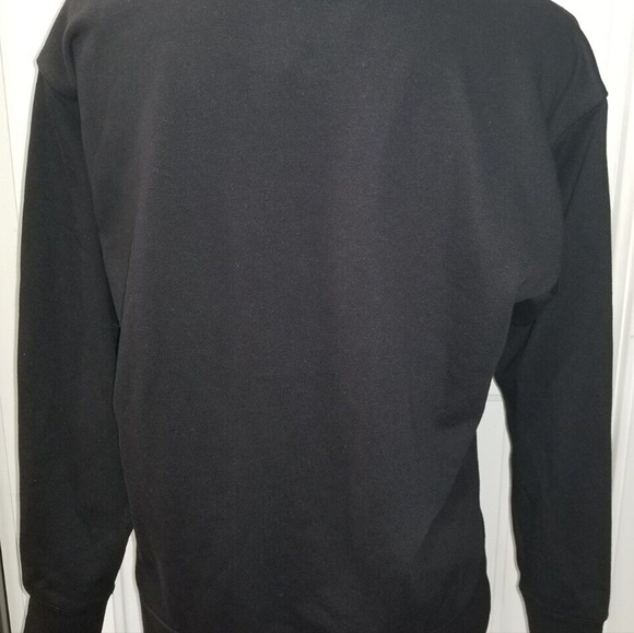 NWT Michael Kors Women’s Black MK Leopard  Logo Pullover Sweatshirt Top - XS - Picture 4 of 5